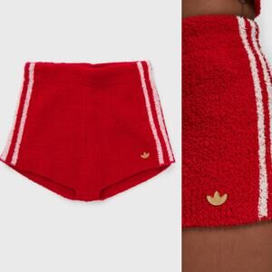 Adidas Originals Adidas Womens Knit Shorts Red Jennie Blackpink Size Medium